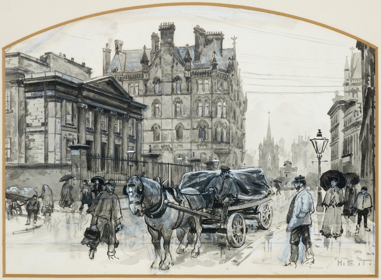Dům setkání přátel, Mount Street od Henry Edward Tidmarsh
