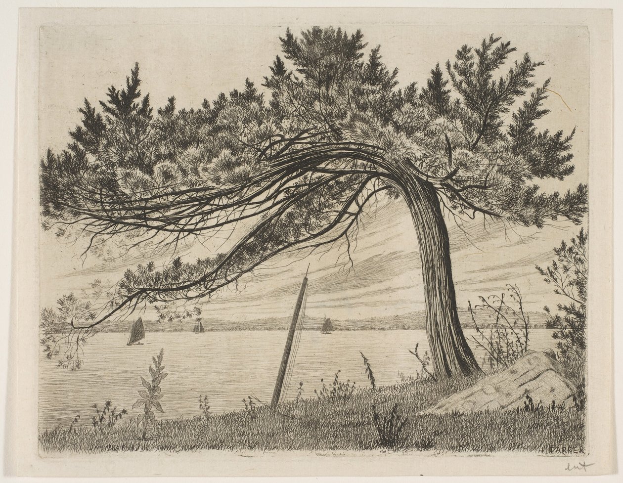 Pelham Bay, ca. 1875. od Henry Farrer