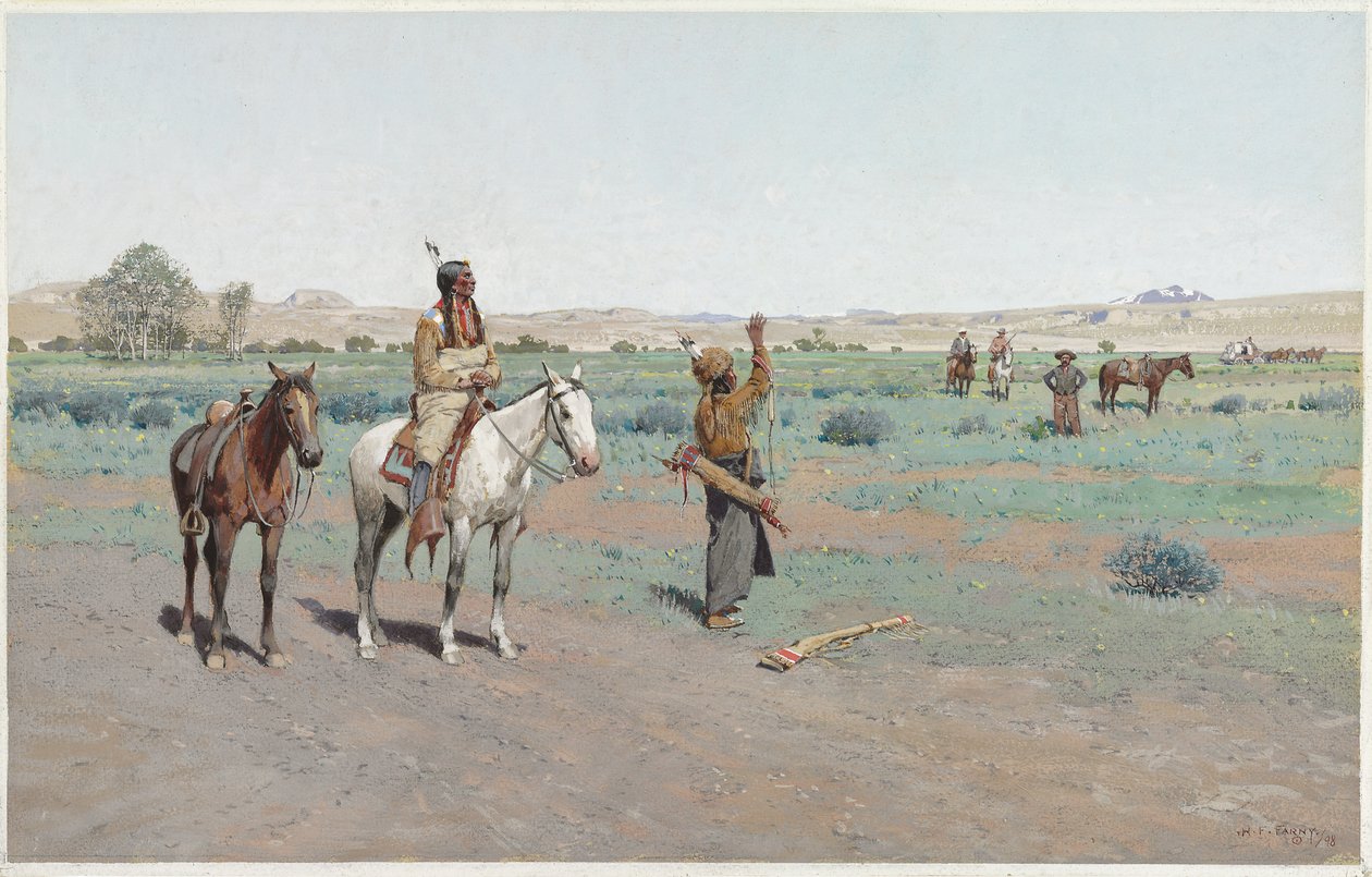 Znamení míru, 1898 od Henry Francois Farny
