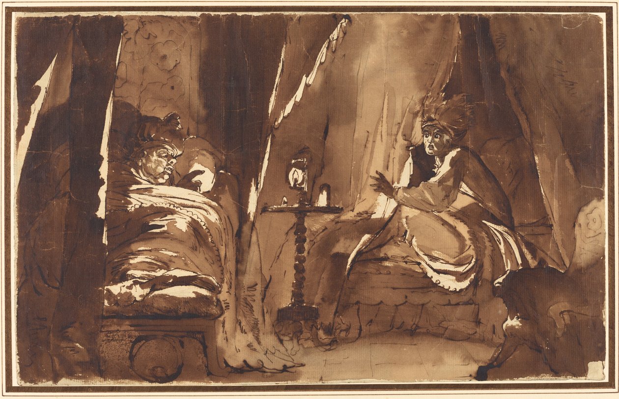 Půlnoc od Johann Heinrich Füssli