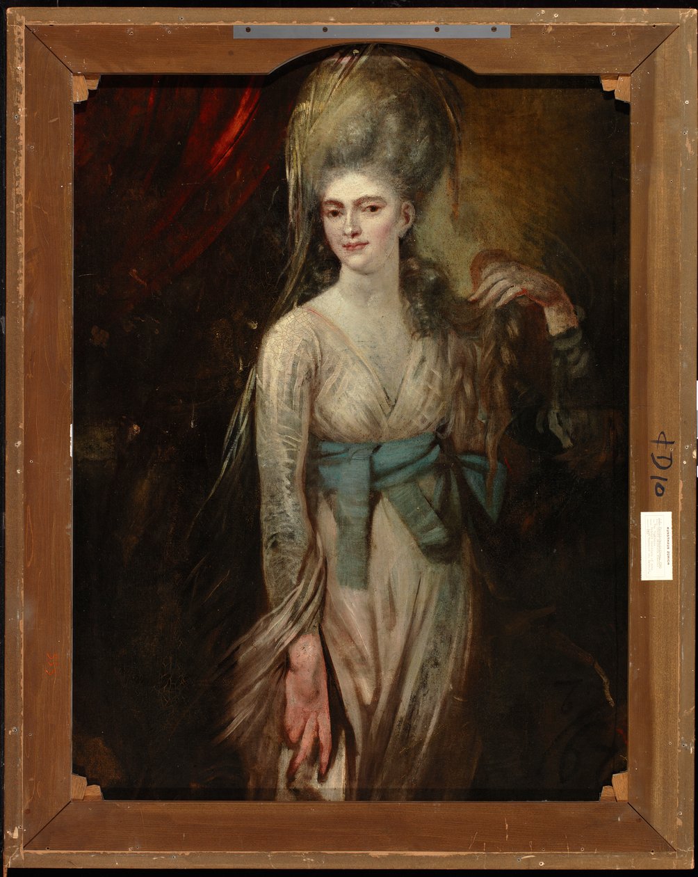Portrét dámy od Johann Heinrich Füssli