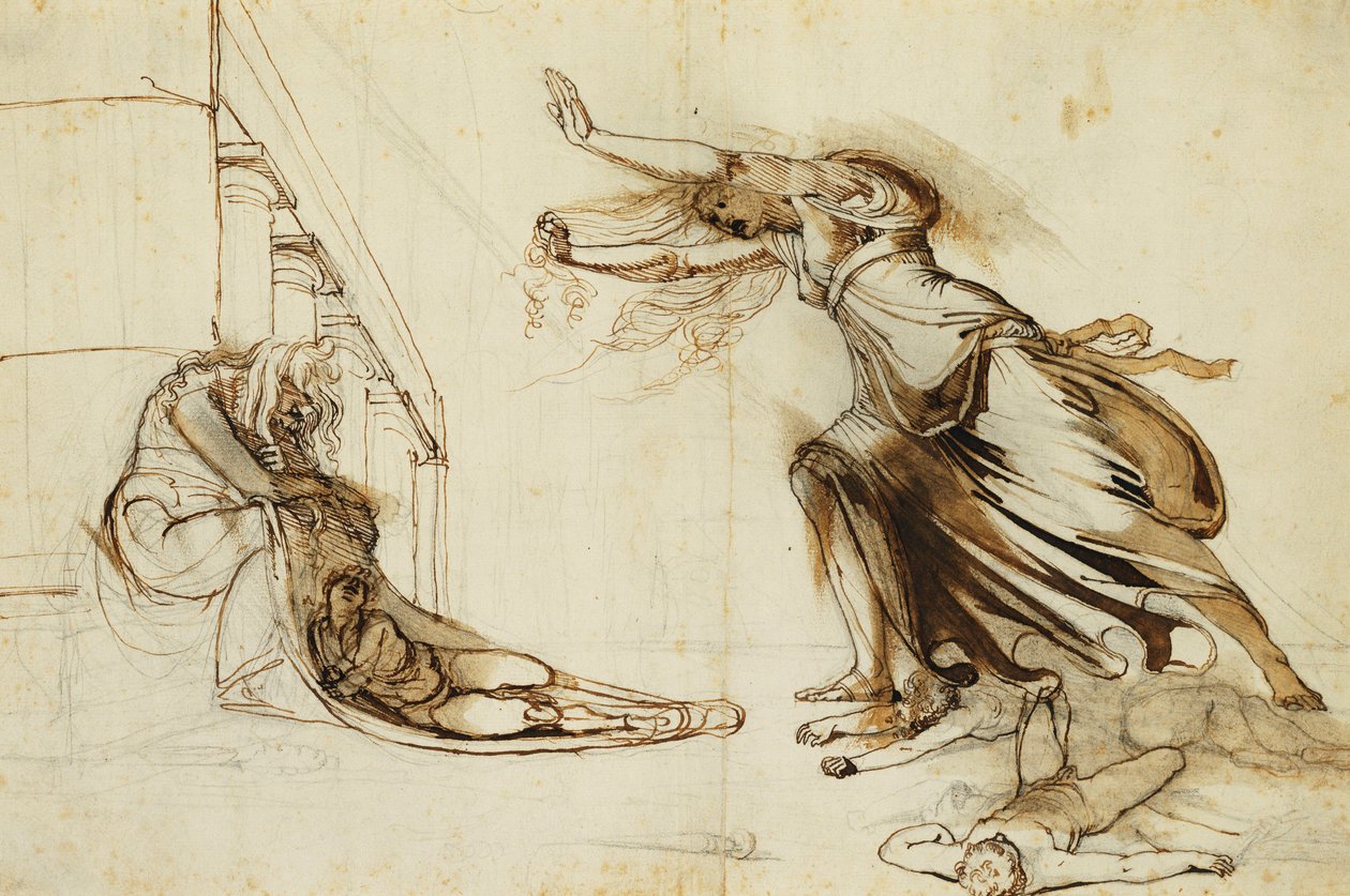 Masakr neviňátek, od Johann Heinrich Füssli