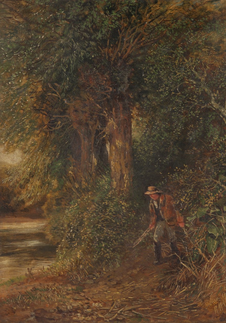 Banks of the Teme, Worcestershire od Henry Harris Lines