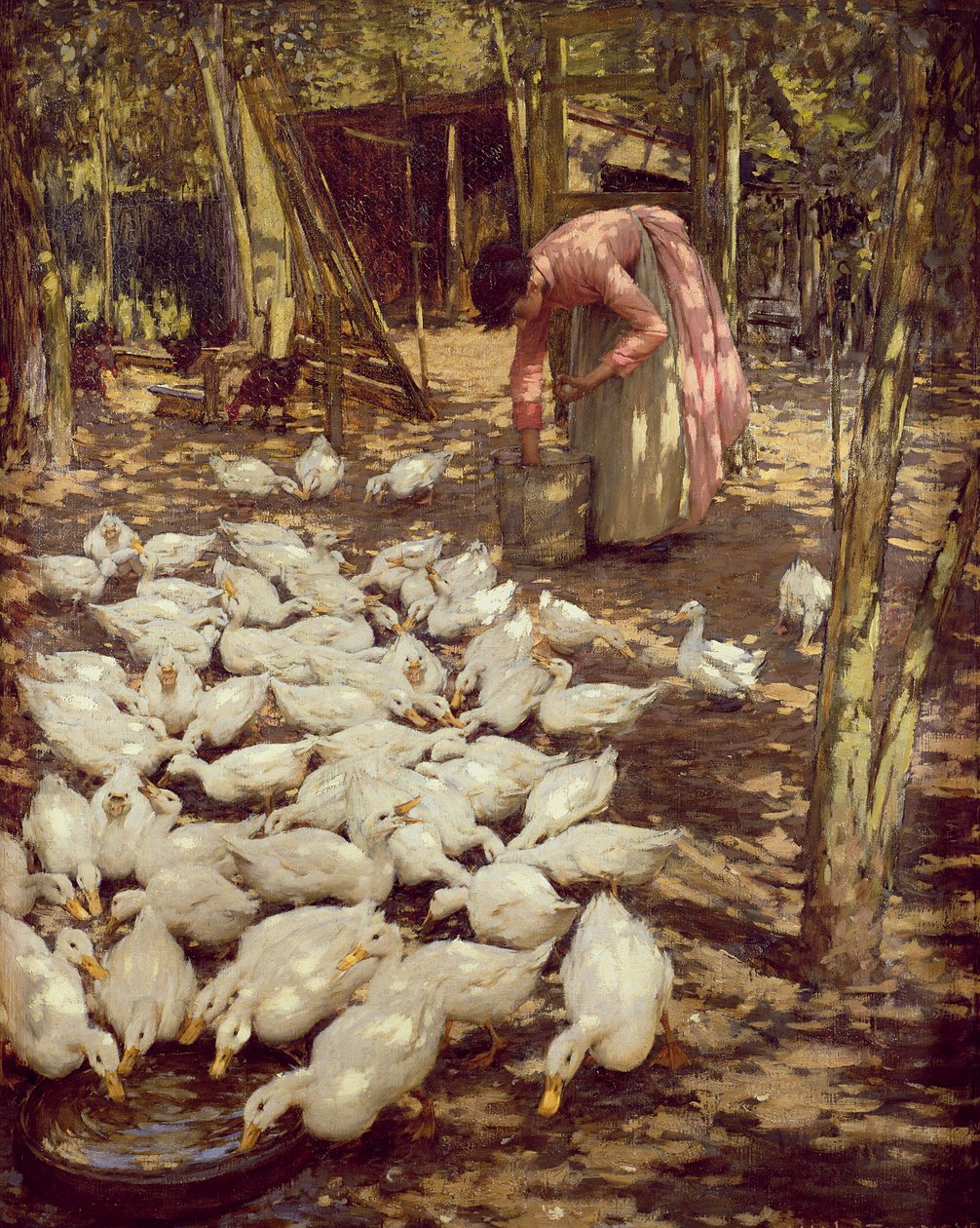 Malý holding, 1896 od Henry Herbert La Thangue