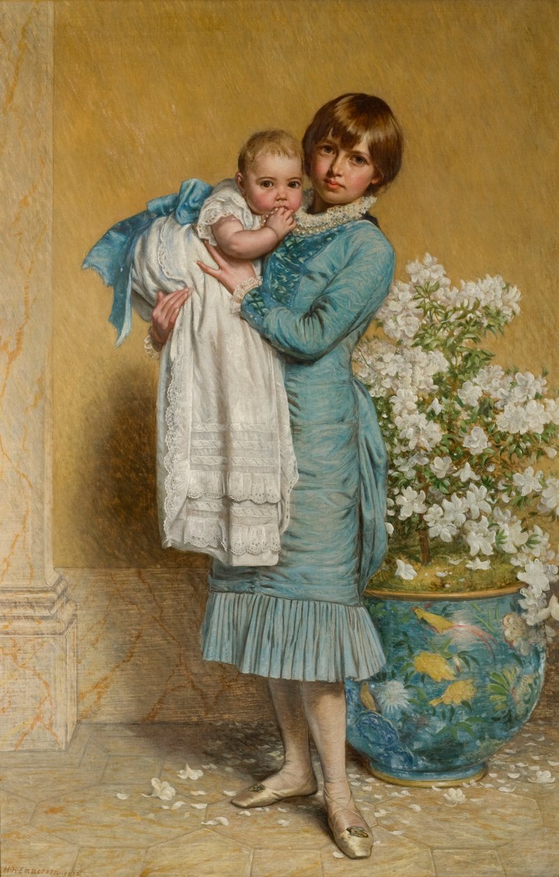 Naše dítě, 1882 od Henry Hetherington Emmerson