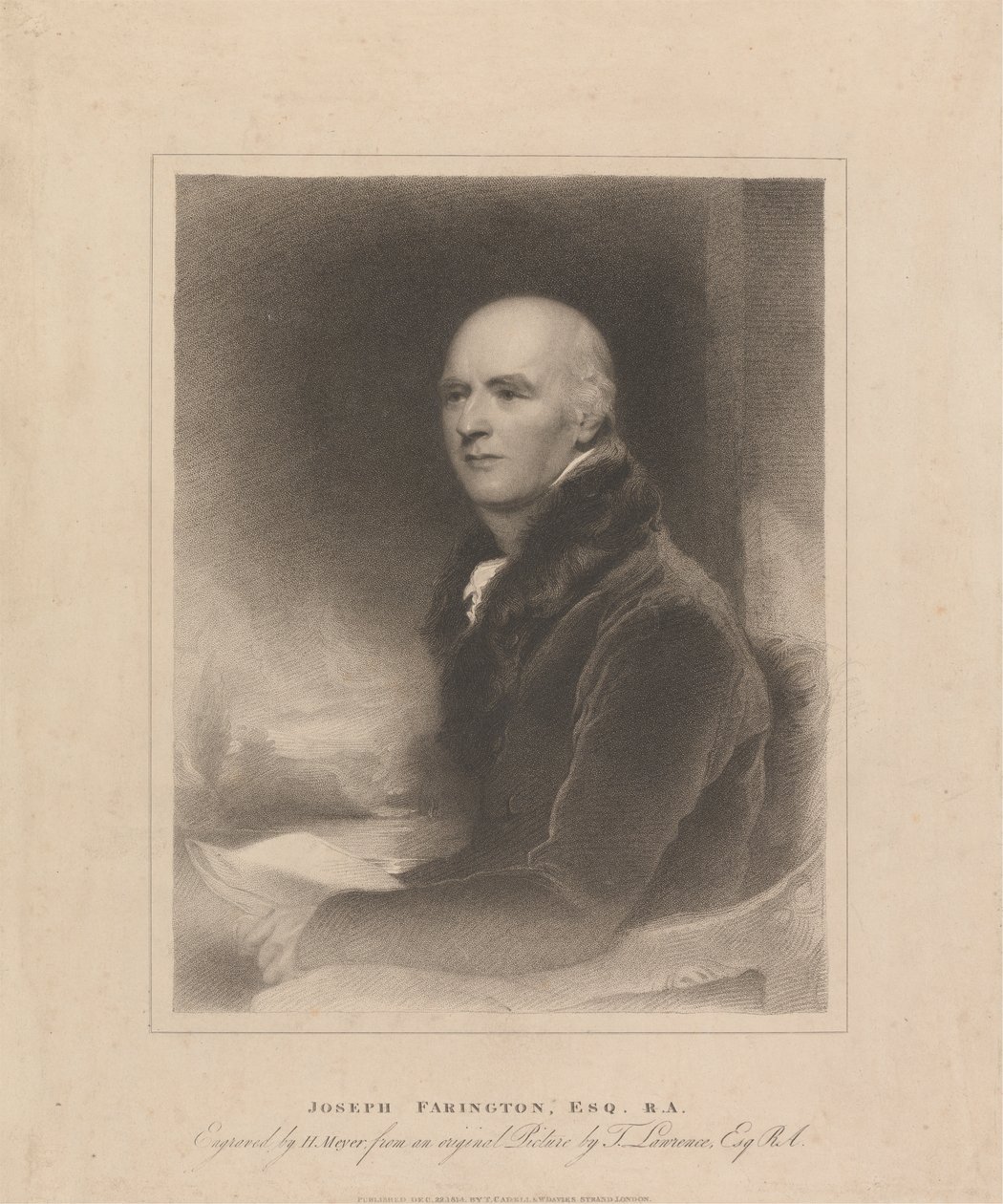 Joseph Farington, Esq. R.A. od Henry Hoppner Meyer