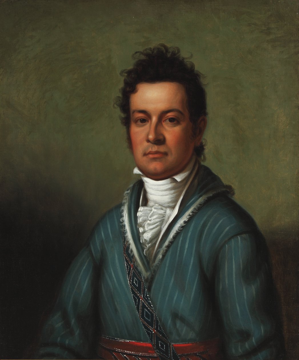 David Vann (Cherokee) 1831 (olej na plátně) od Henry Inman
