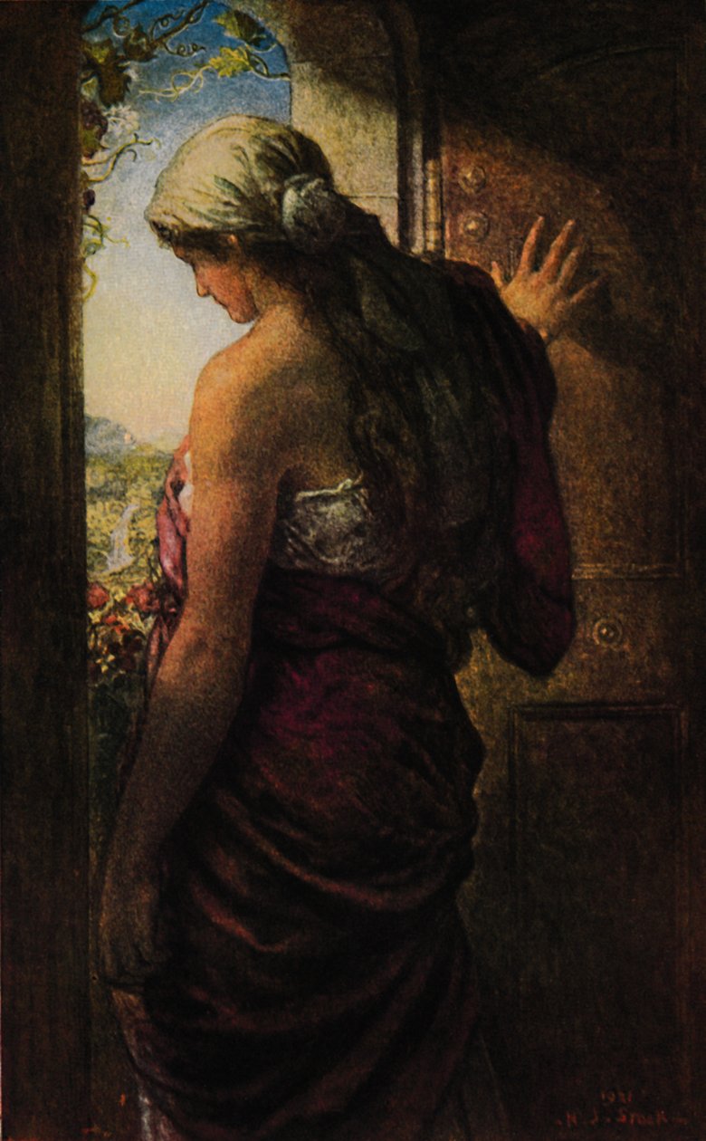 "Otevřené dveře", 1922. od Henry John Stock