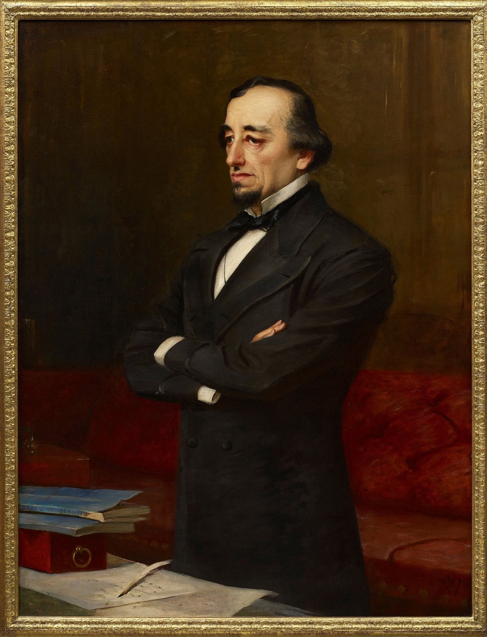 Realismus: Portrét Benjamina Disraeliho od Henry Jr. Weigall