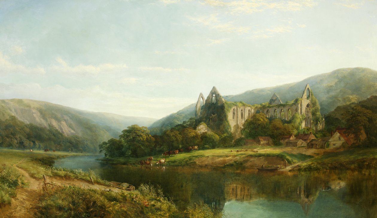 Tintern Abbey, 1861 od Henry Jutsum