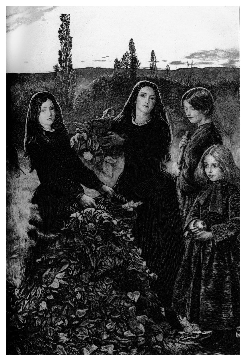 "Podzimní listí", 1895. od Henry Macbeth Raeburn