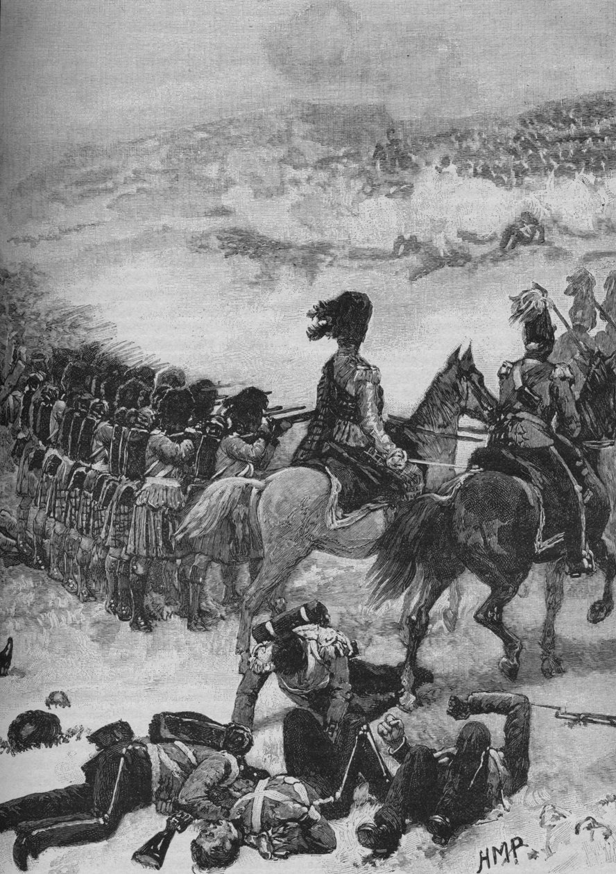 The Highlanders at the Alma, c1890 od Henry Marriott Paget