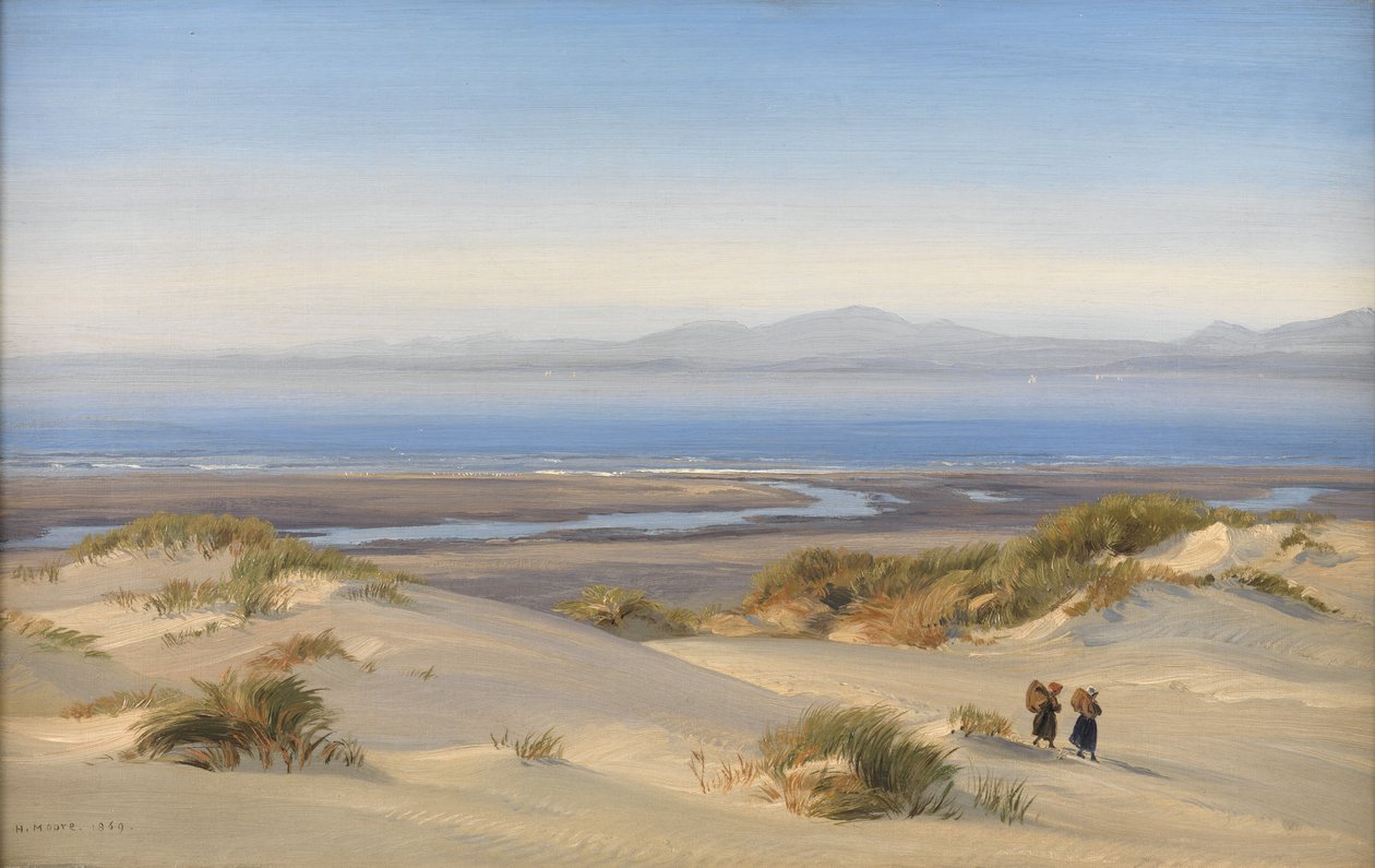 Pláž Harlech, 1869 od Henry Moore