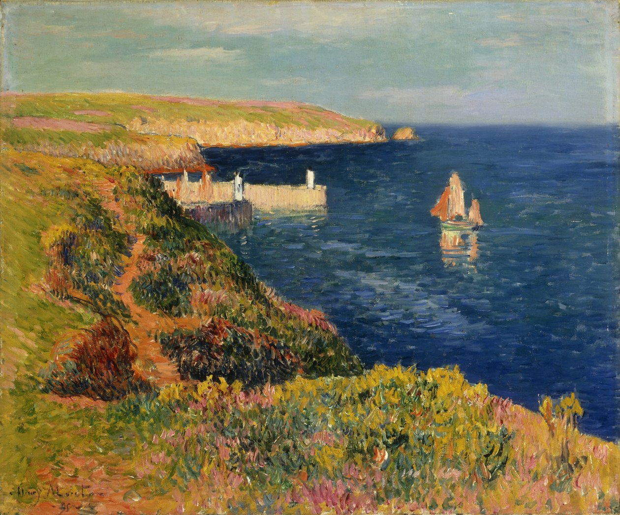 Port-Eudy, Ile-de-Groix, od Henry Moret