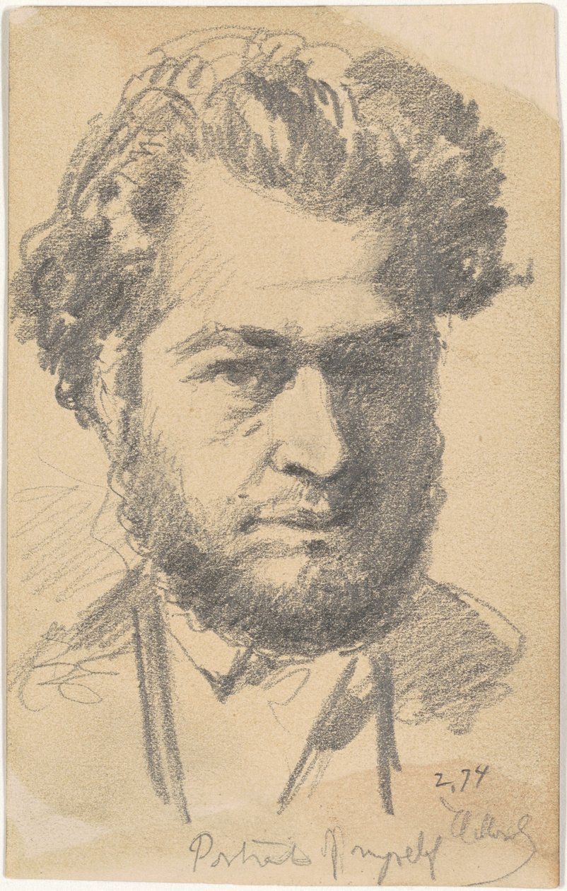 Portrét sebe od Henry Mosler