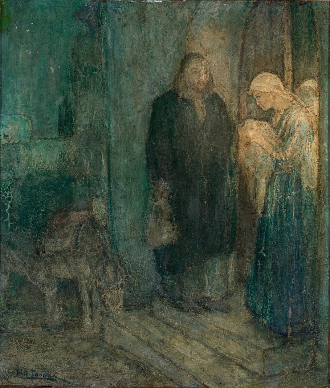 Odjezd do Egypta (v hostinci) od Henry Ossawa Tanner
