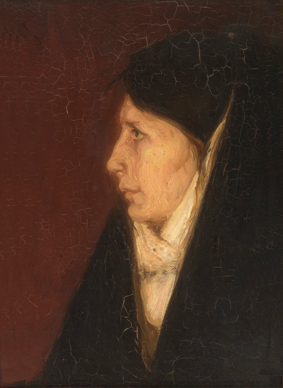Profil ženské hlavy, n.d. od Henry Ossawa Tanner