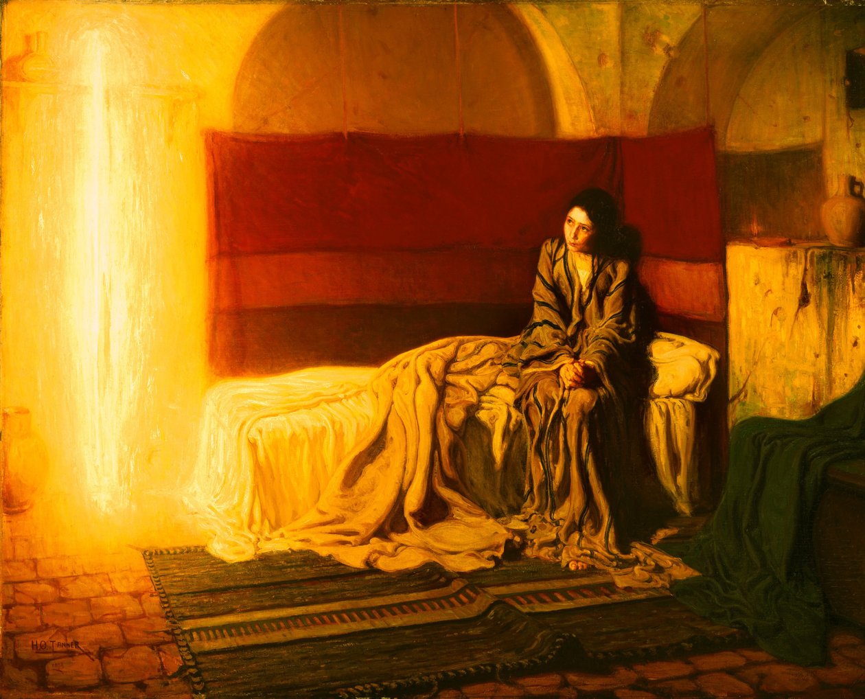Zvěstování, 1898 od Henry Ossawa Tanner