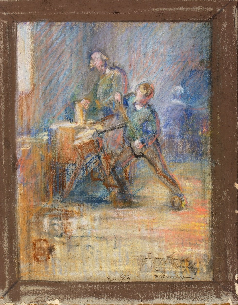 Mladý sabotér od Henry Ossawa Tanner