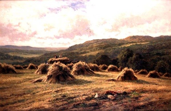 Čas sklizně (olej na plátně) od Henry Parker