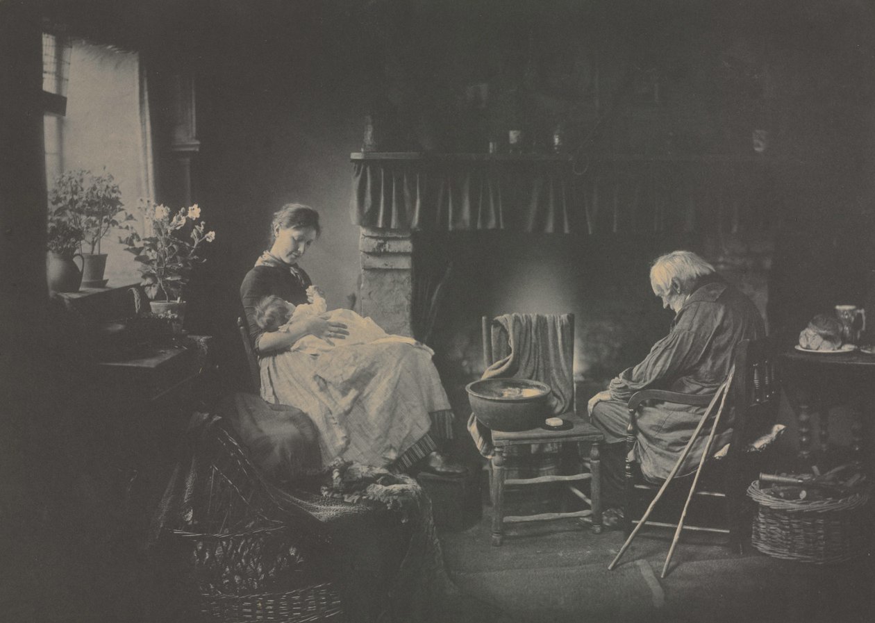 Úsvit a západ slunce, 1885. od Henry Peach Robinson