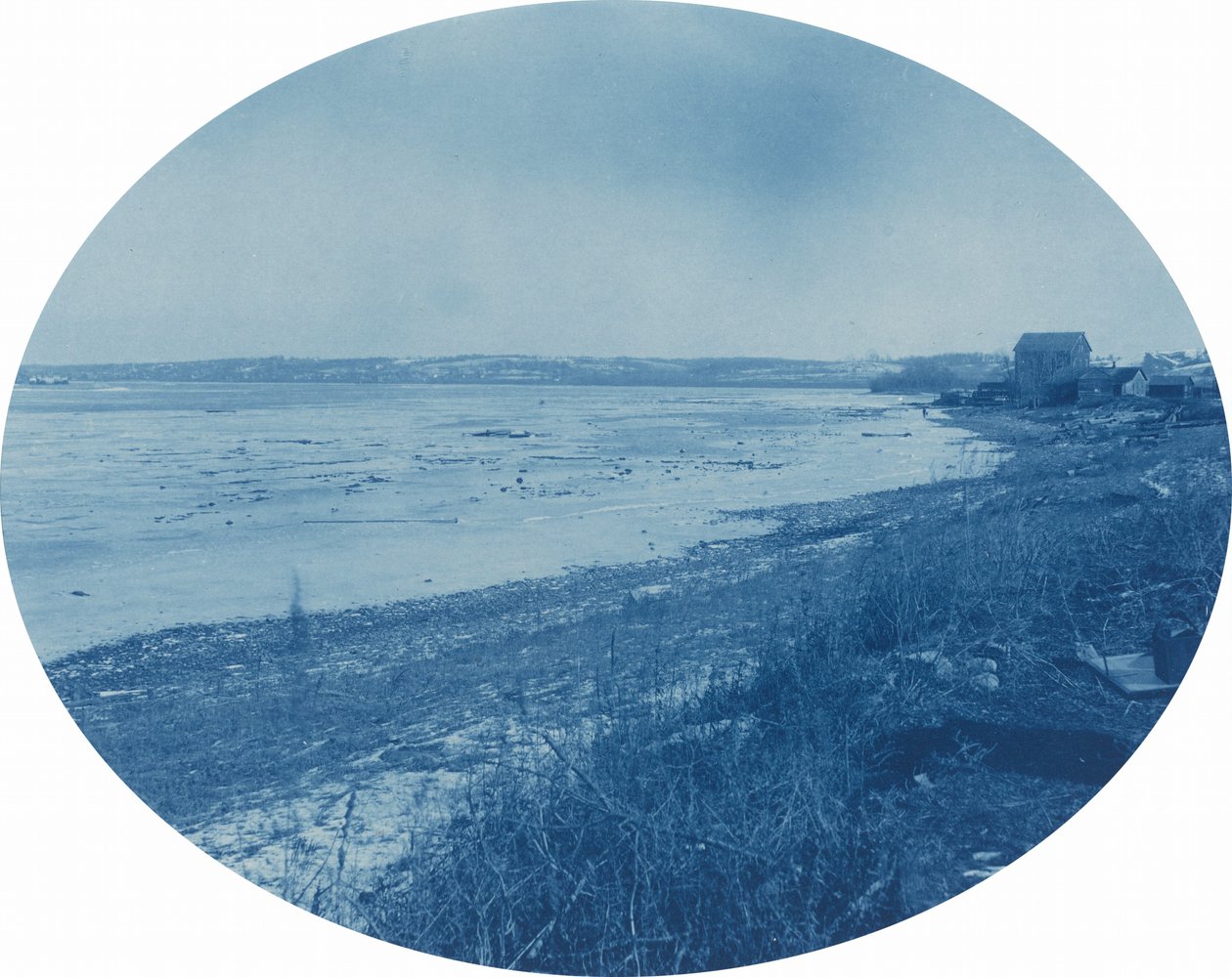 Levee v Rapids City, Illinois od Henry Peter Bosse
