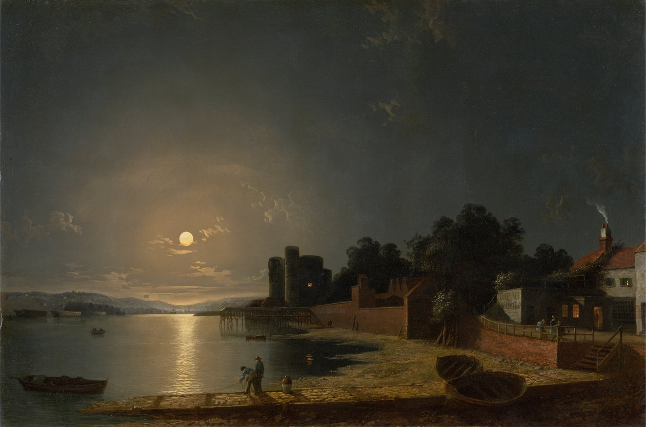 Hrad Upnor, Kent od Henry Pether