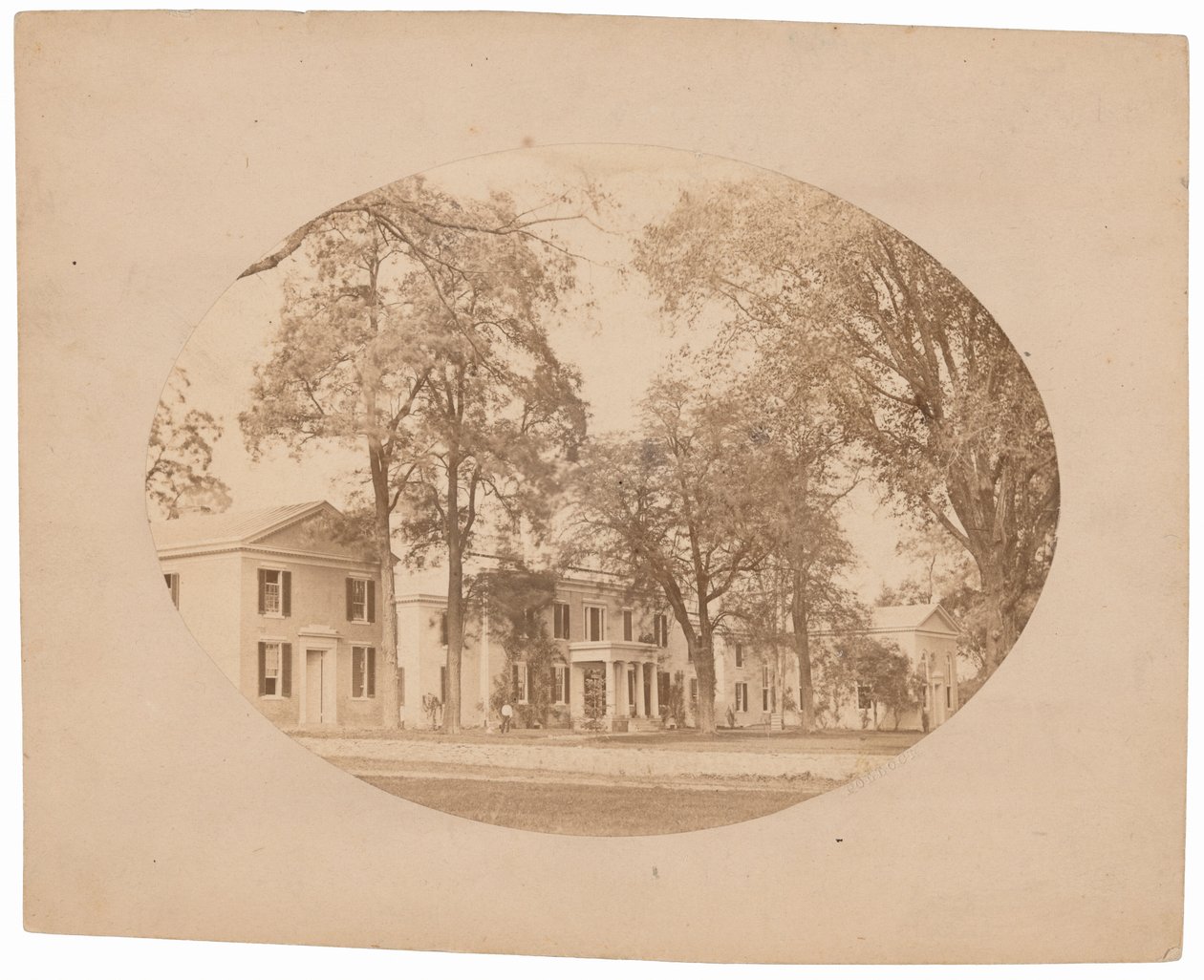 Doughoregan Manor, Maryland, cca. 1860 (foto) od Henry Pollock