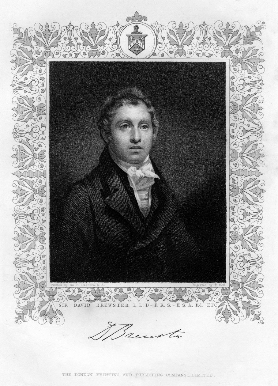 Sir David Brewster, 19. století od Henry Raeburn