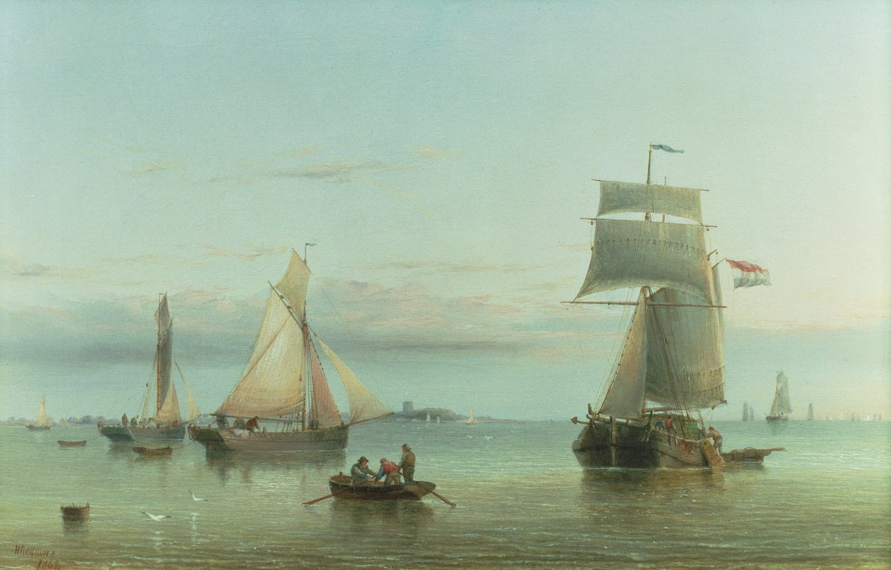 Klid na Humberu, 1864 od Henry Redmore