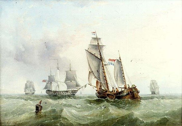 Nizozemská a britská doprava od Henry Redmore