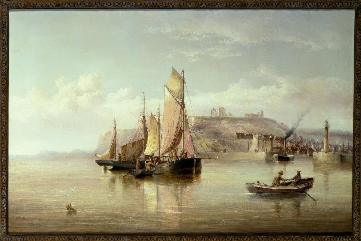 Vstup do přístavu Whitby od Henry Redmore