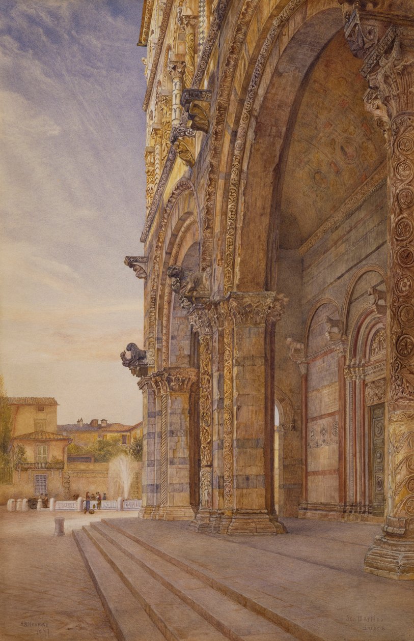 San Martino, Lucca, 1887 od Henry Roderick Newman