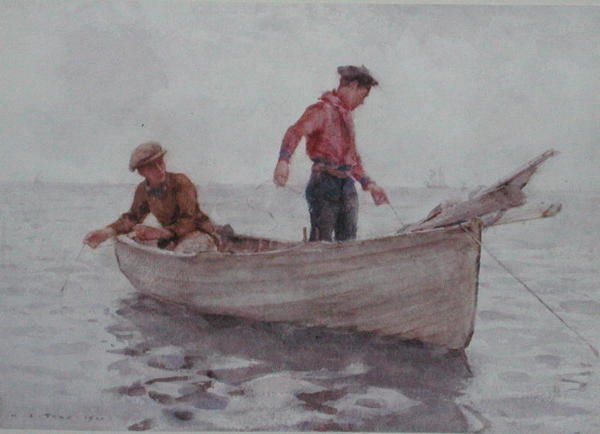 Kluci loví z Newlynu od Henry Scott Tuke