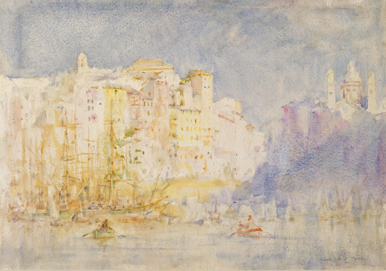 Janov, 1912 (toaleta na papíře) od Henry Scott Tuke