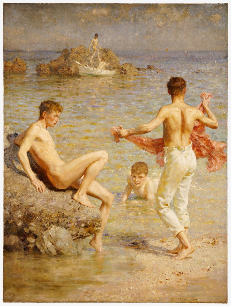 Lesklé vody, 1910 od Henry Scott Tuke