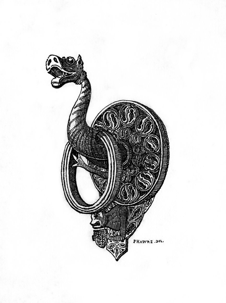 Klepadlo, konec 14. století, 1843. od Henry Shaw