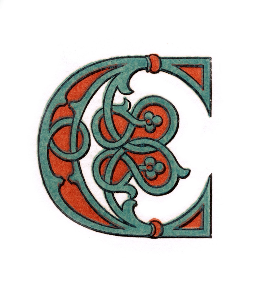 Počáteční písmeno C, 1474, 1843. od Henry Shaw