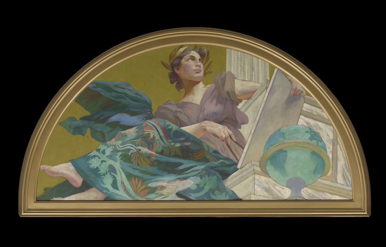 Muse of Astronomy, 1893 od Henry Siddons Mowbray