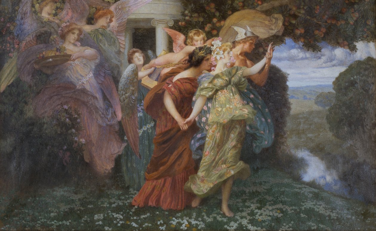 svatba Persefony, od Henry Siddons Mowbray