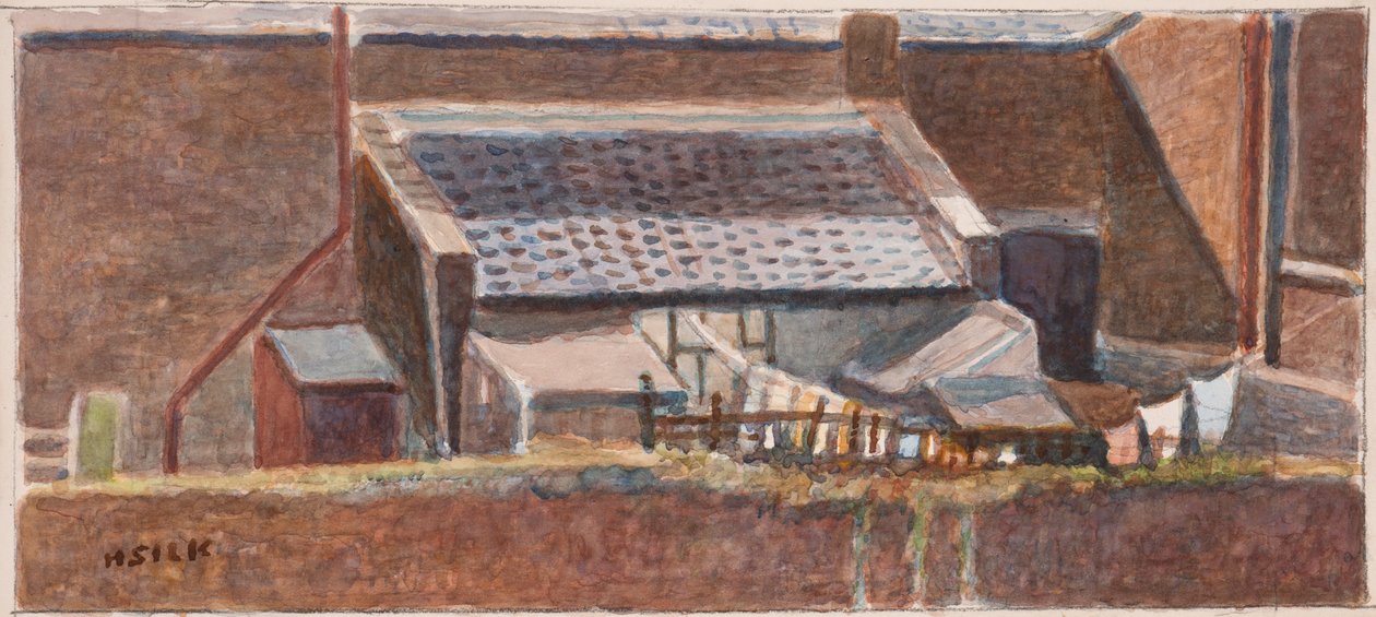 Rounton Road šikmá, kolem roku 1930 od Henry Silk