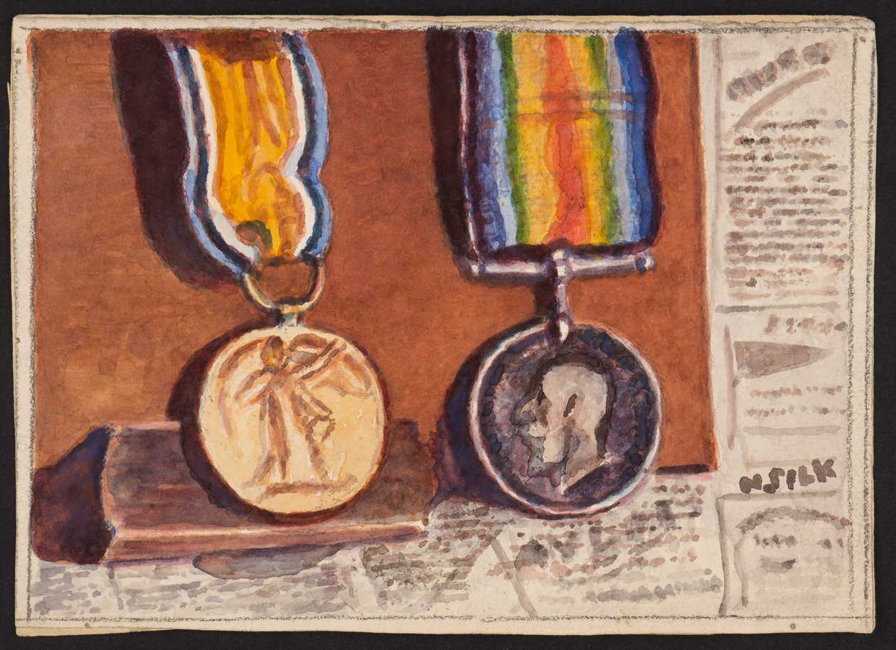 Squeak and Wilfred, kolem roku 1930 od Henry Silk