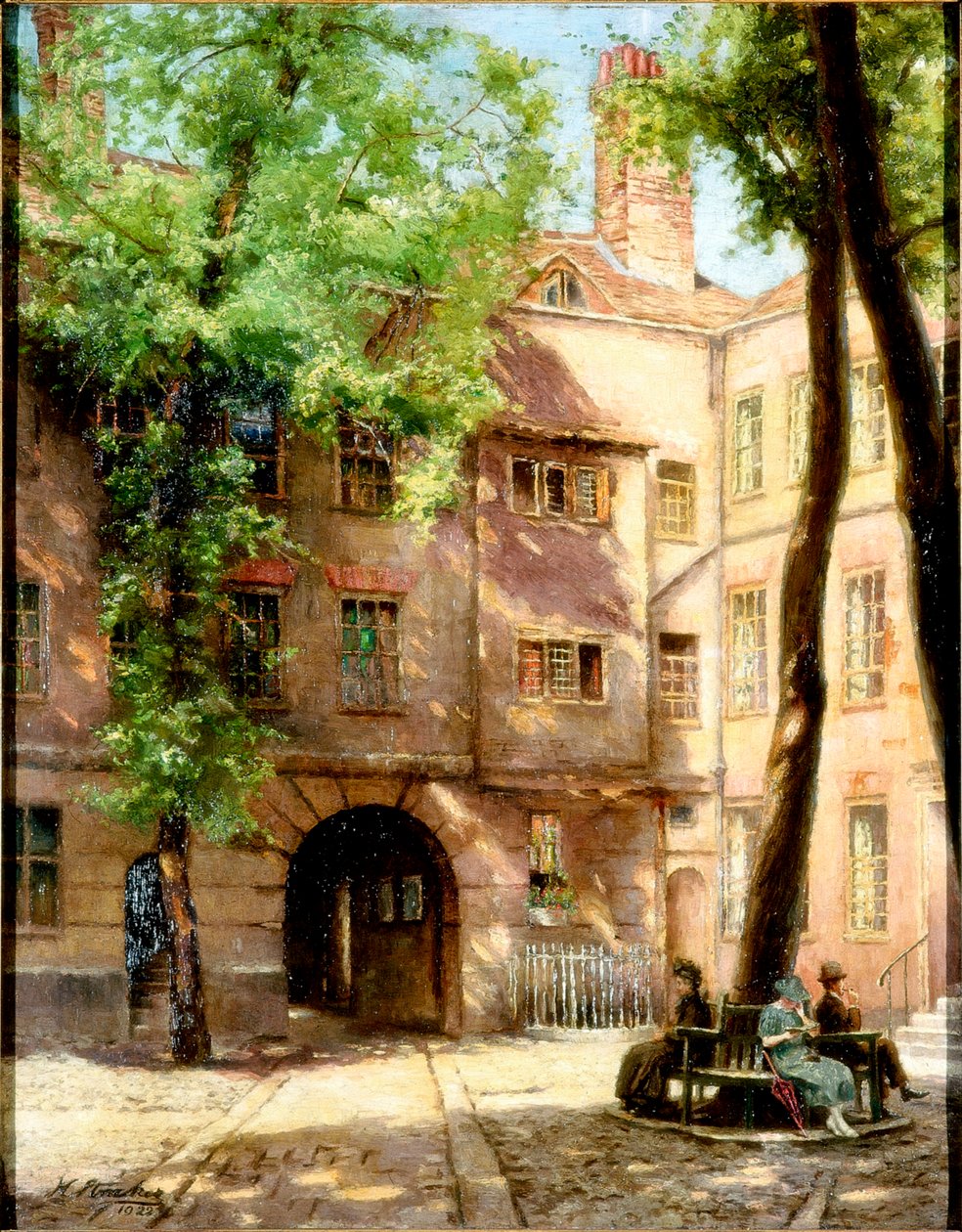 Hannoverské náměstí, 1922 od Henry Straker