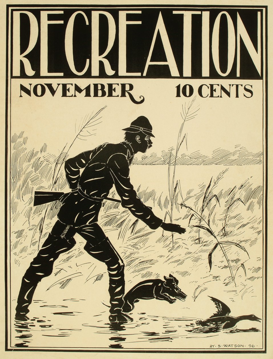 Rekreace, listopad od Henry Sumner Watson