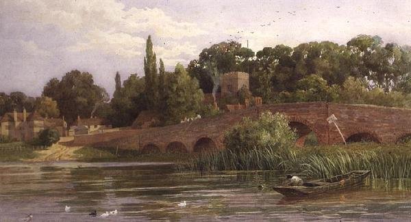 Sonning na Temži od Henry Sutton Palmer