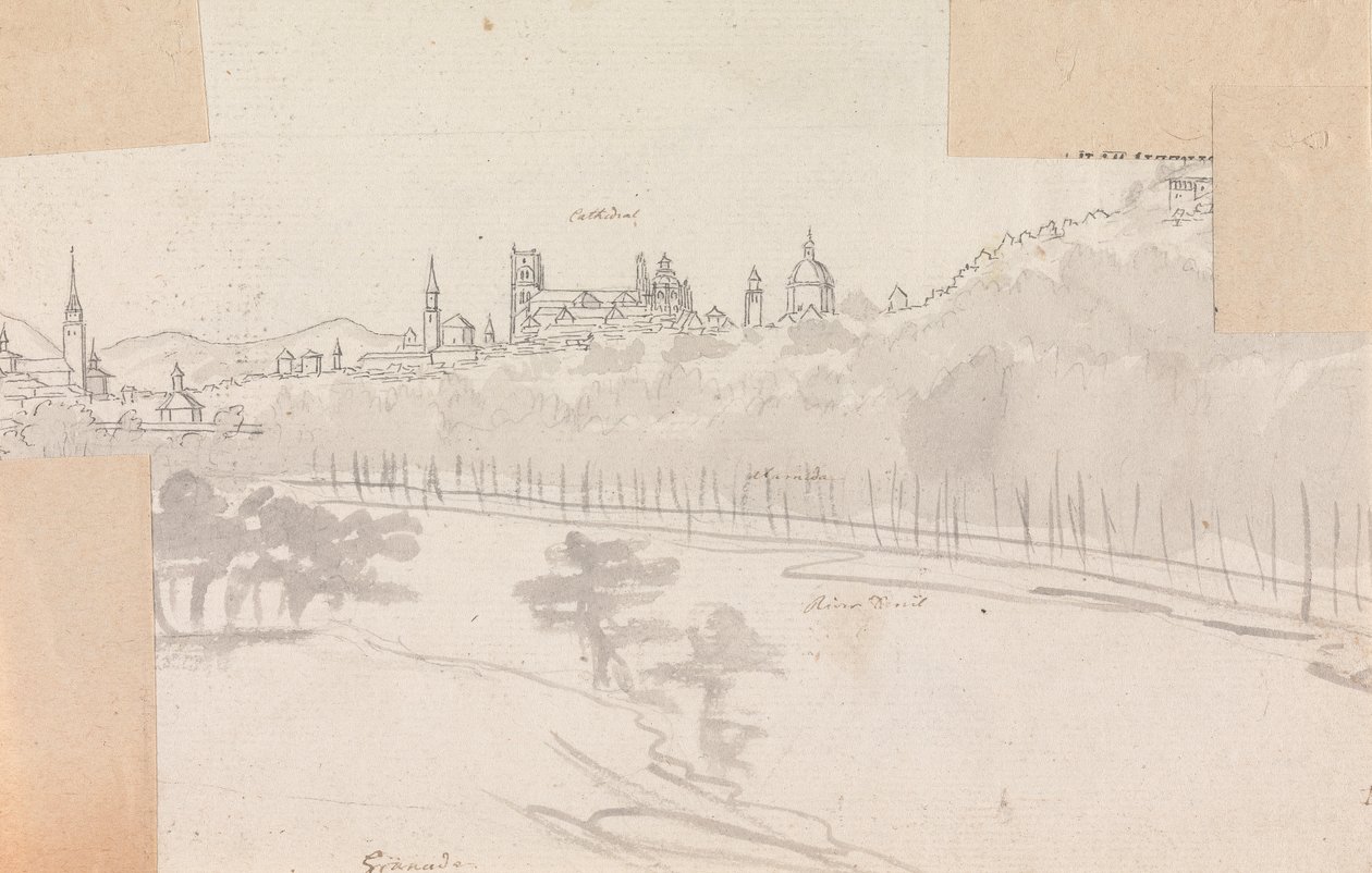 Granada, Španělsko od Henry Swinburne