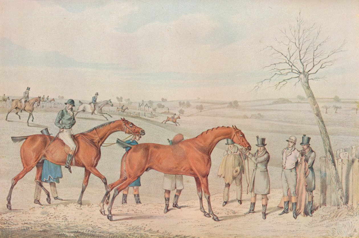 Steeplechase: The Winner, 1827 od Henry Thomas Alken