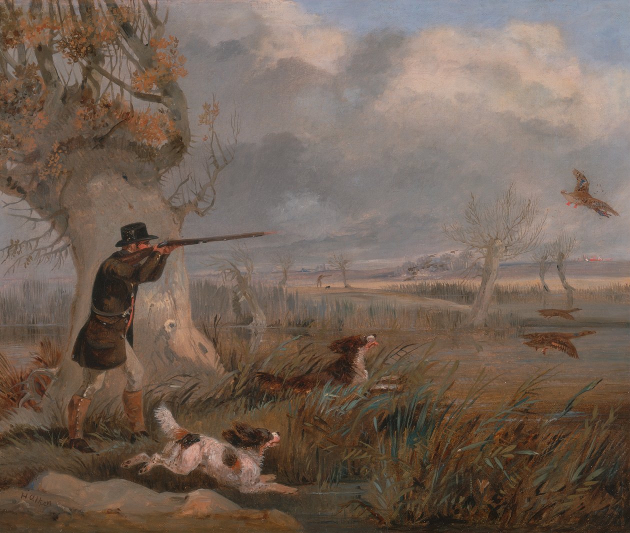 Duck Shooting, ca. 1825. od Henry Thomas Alken