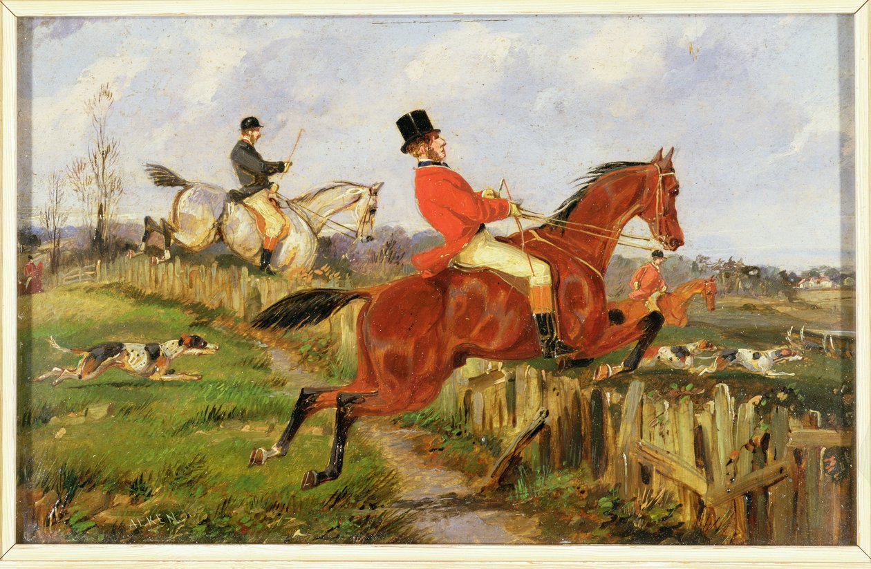 The Chase (olej na plátně) od Henry Thomas Alken