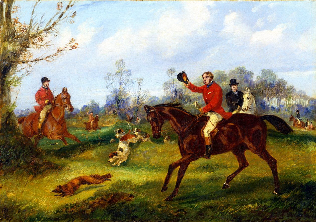 Nález, kolem roku 1840 od Henry Thomas Alken